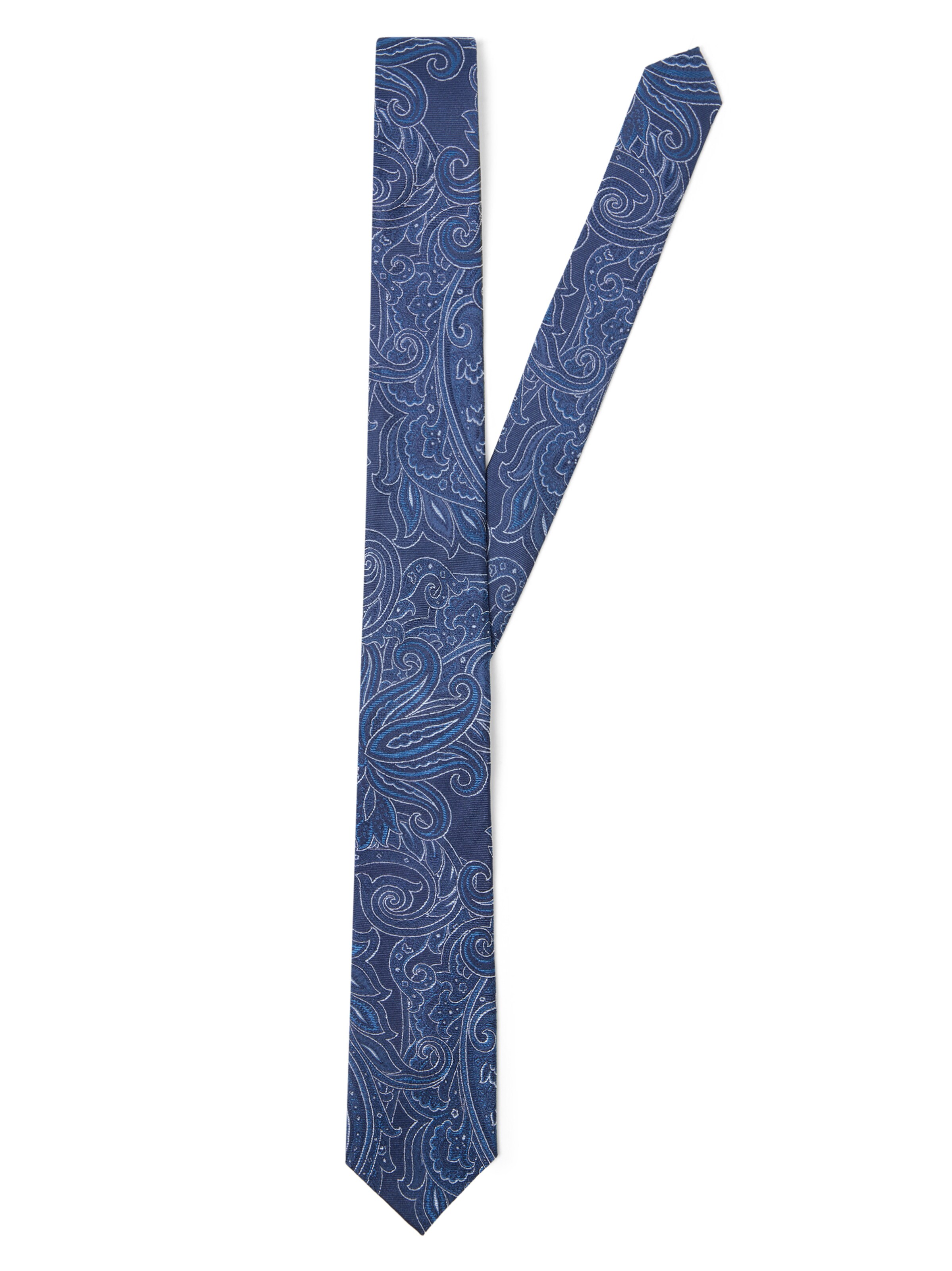 Andrew James Stropdas in Blauw: voorkant