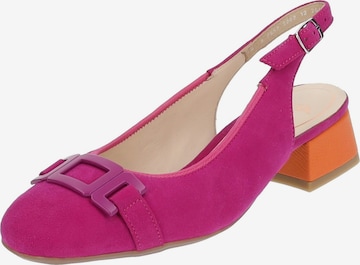 ARA Slingpumps in Roze: voorkant