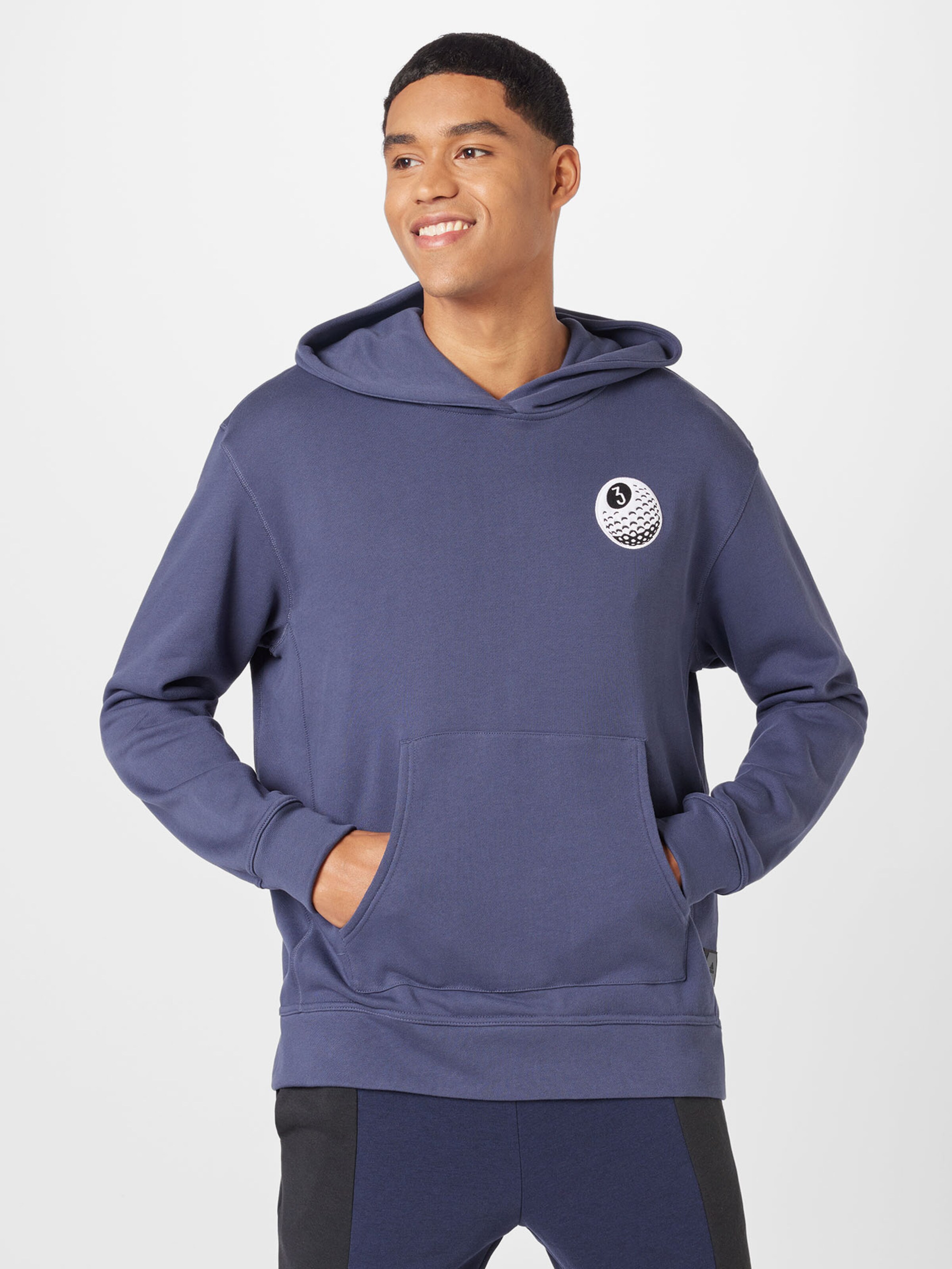 Adidas golf sport sweatshirt hotsell