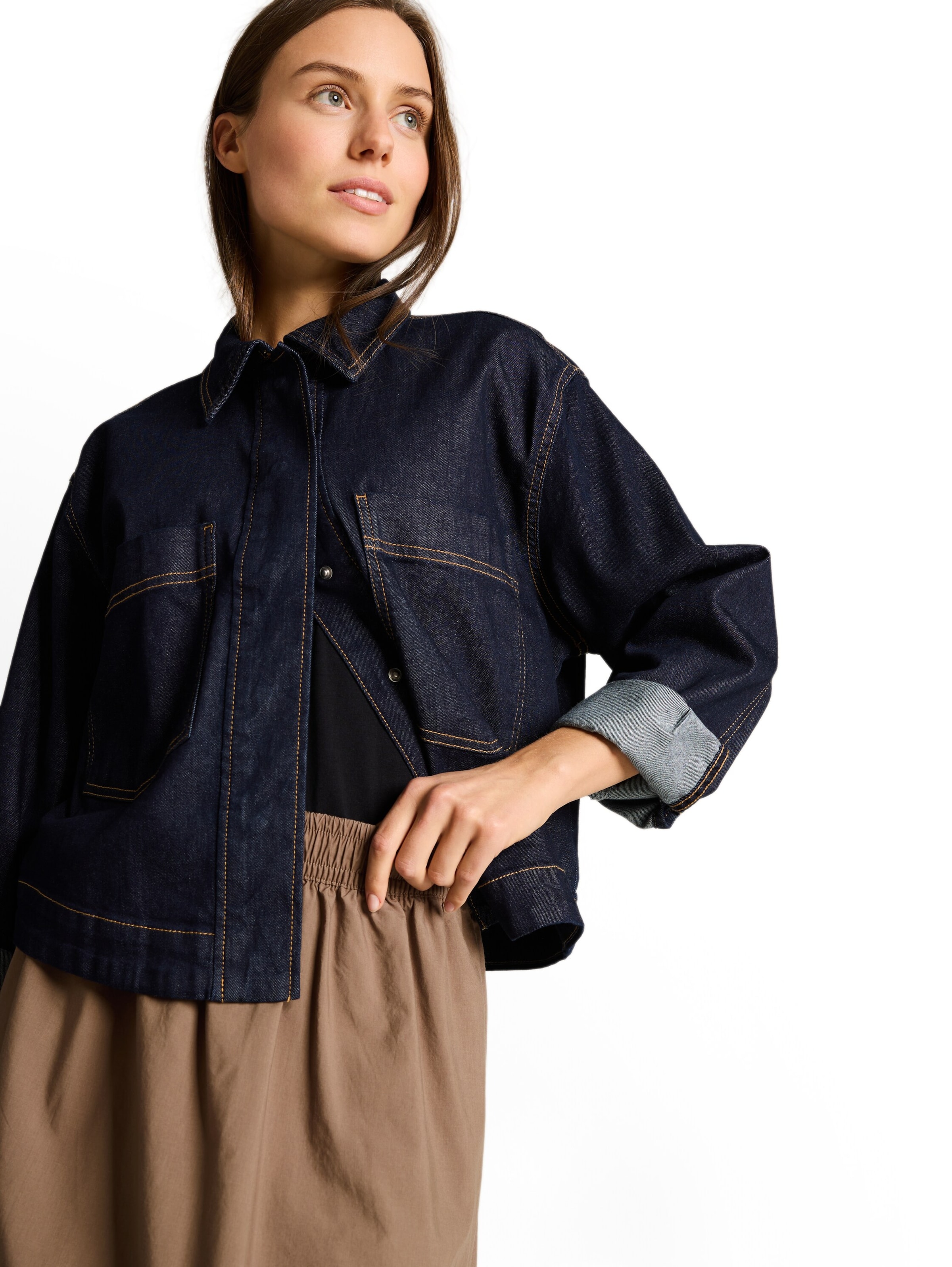 TOM TAILOR Rok in Grijs