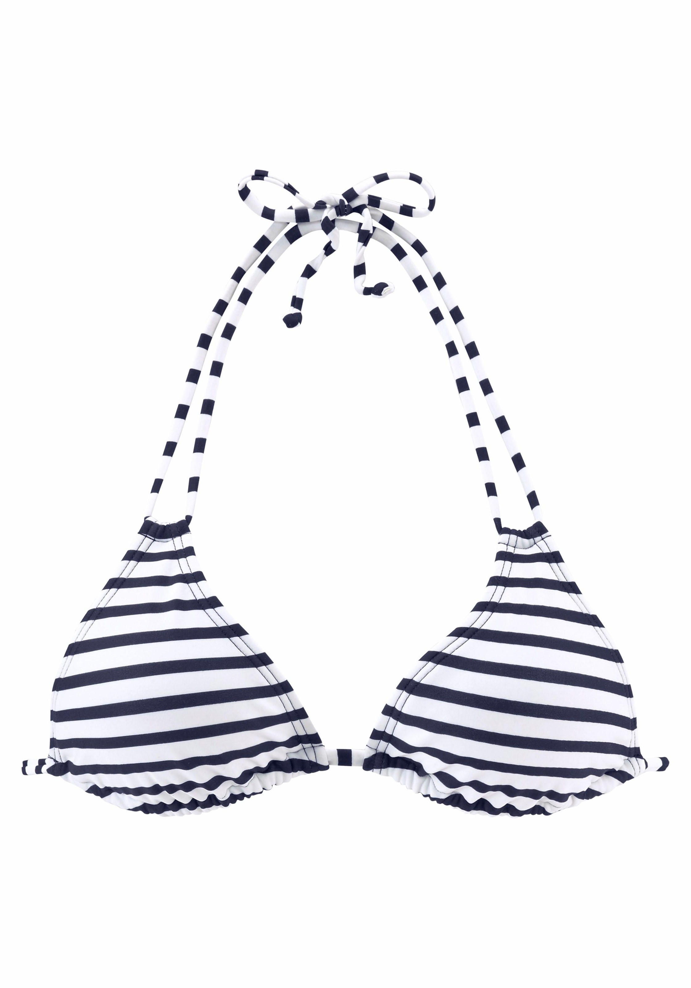Triangolo Top per bikini di VENICE BEACH in blu: frontale