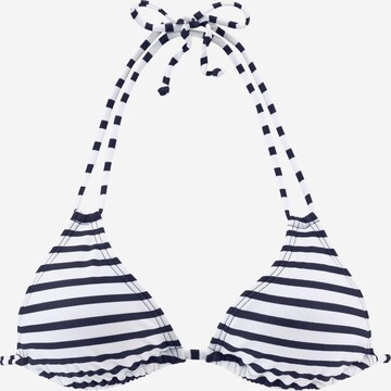 Triangolo Top per bikini di VENICE BEACH in blu: frontale