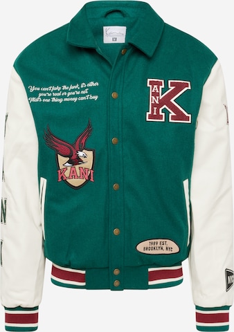 Karl Kani - Chaqueta de entretiempo en verde: frente