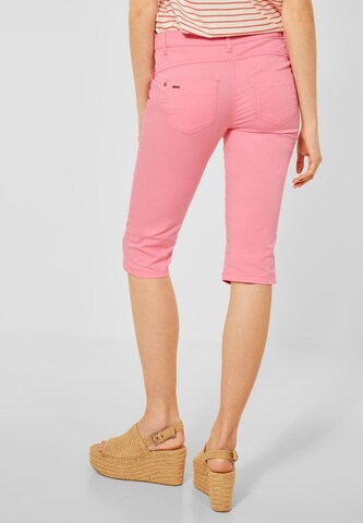 STREET ONE Slimfit Hose 'Yulius' in Pink