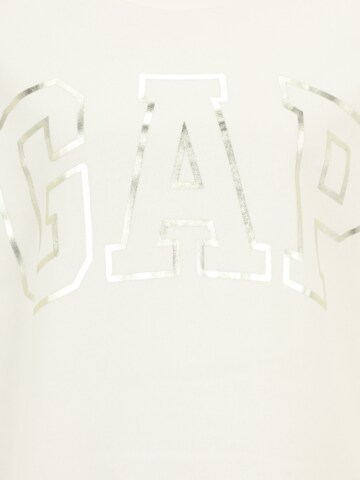 Sweat-shirt Gap Petite en blanc