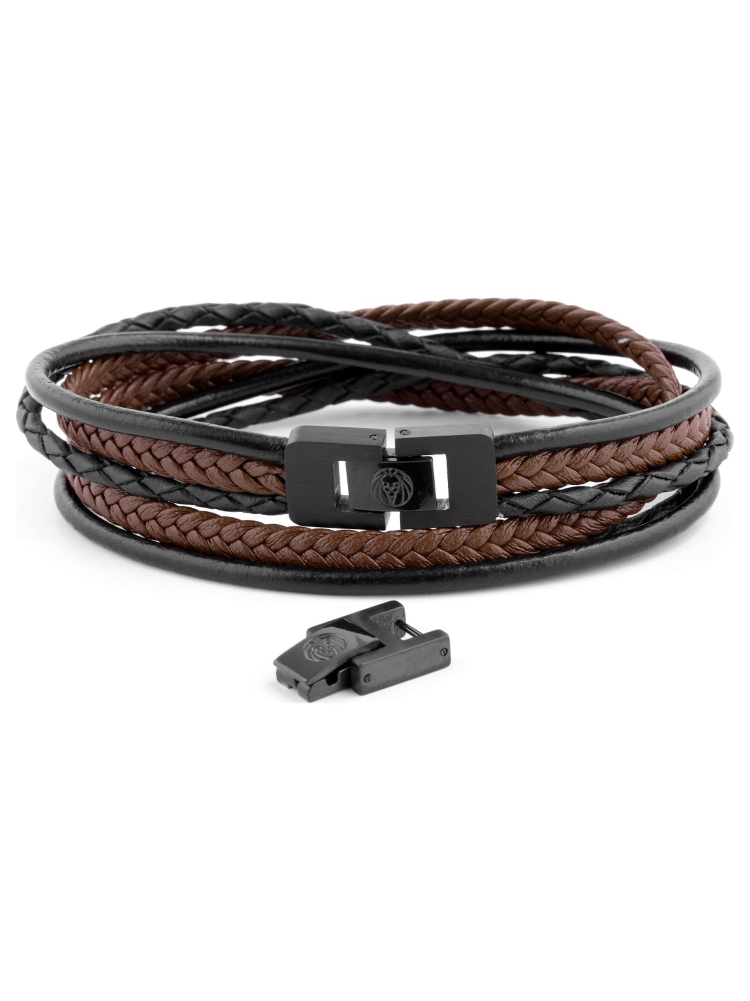Lucleon Bracelet 'Roy' in Brown