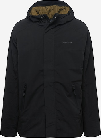 Ragwear Between-season jacket 'HATAR' in Black: front