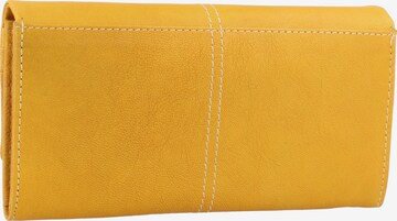 GREENBURRY Wallet 'Tumble Nappa' in Yellow