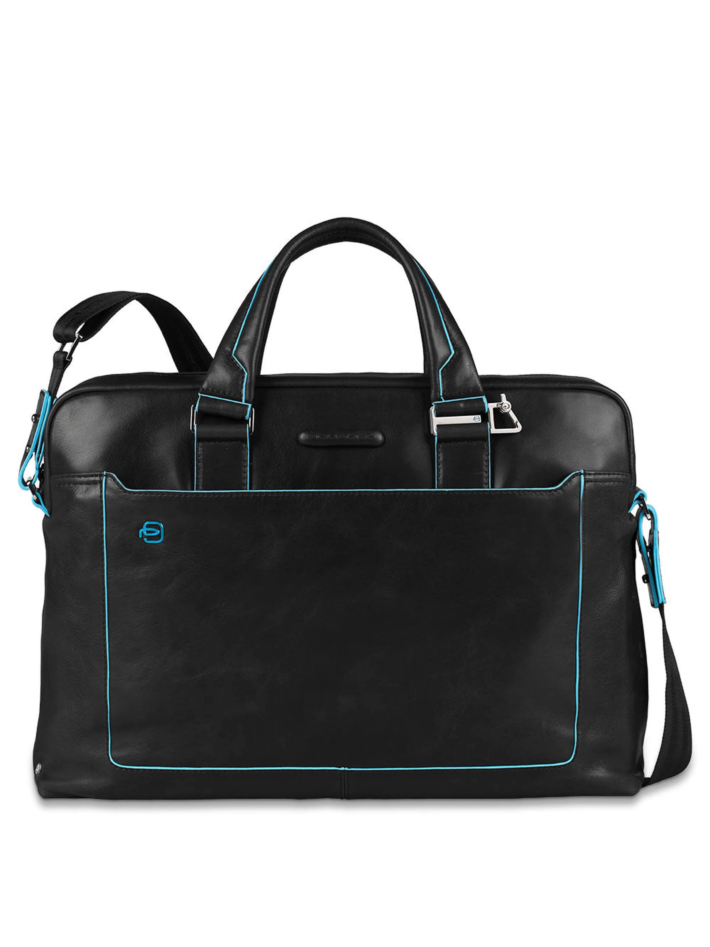 Piquadro Laptoptaske i sort: forside