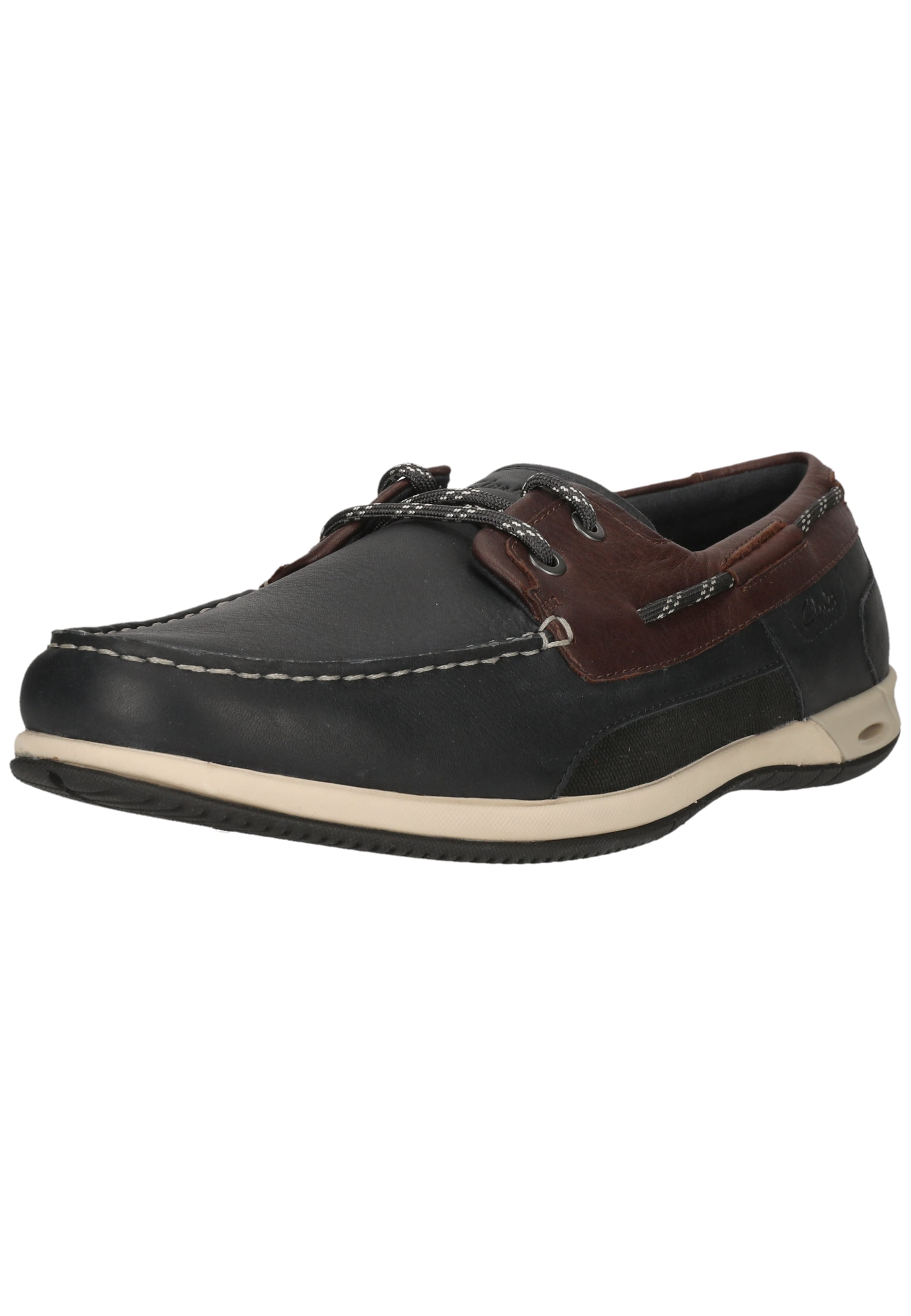 Chaussure à lacets 'Orson Harbour' CLARKS en bleu : devant
