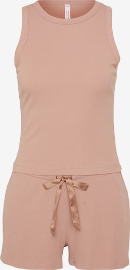 Hunkemöller Pyjamashortsit koossa XS värissä mokka, Tuotenäkymä
