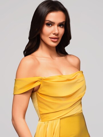 Ombre Evening dress in Yellow