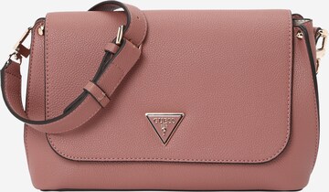 Borsa a tracolla 'Meridian' di GUESS in rosa: frontale