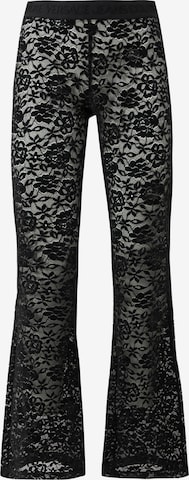 juoda Versace Jeans Couture Kliošinis Kelnės 'FOUSEUX': priekis