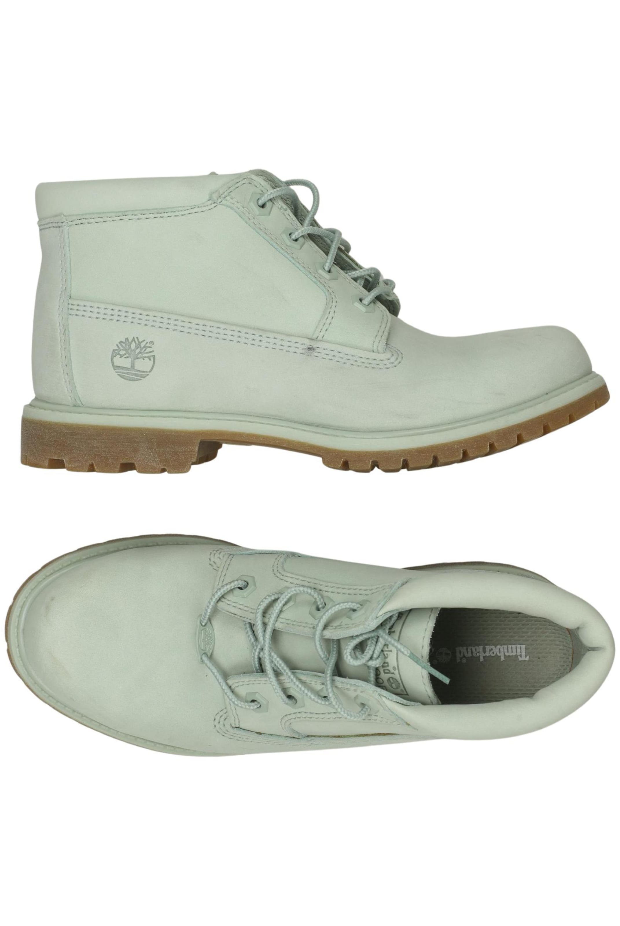 TIMBERLAND Stiefelette 38 in Grün: Vorderseite