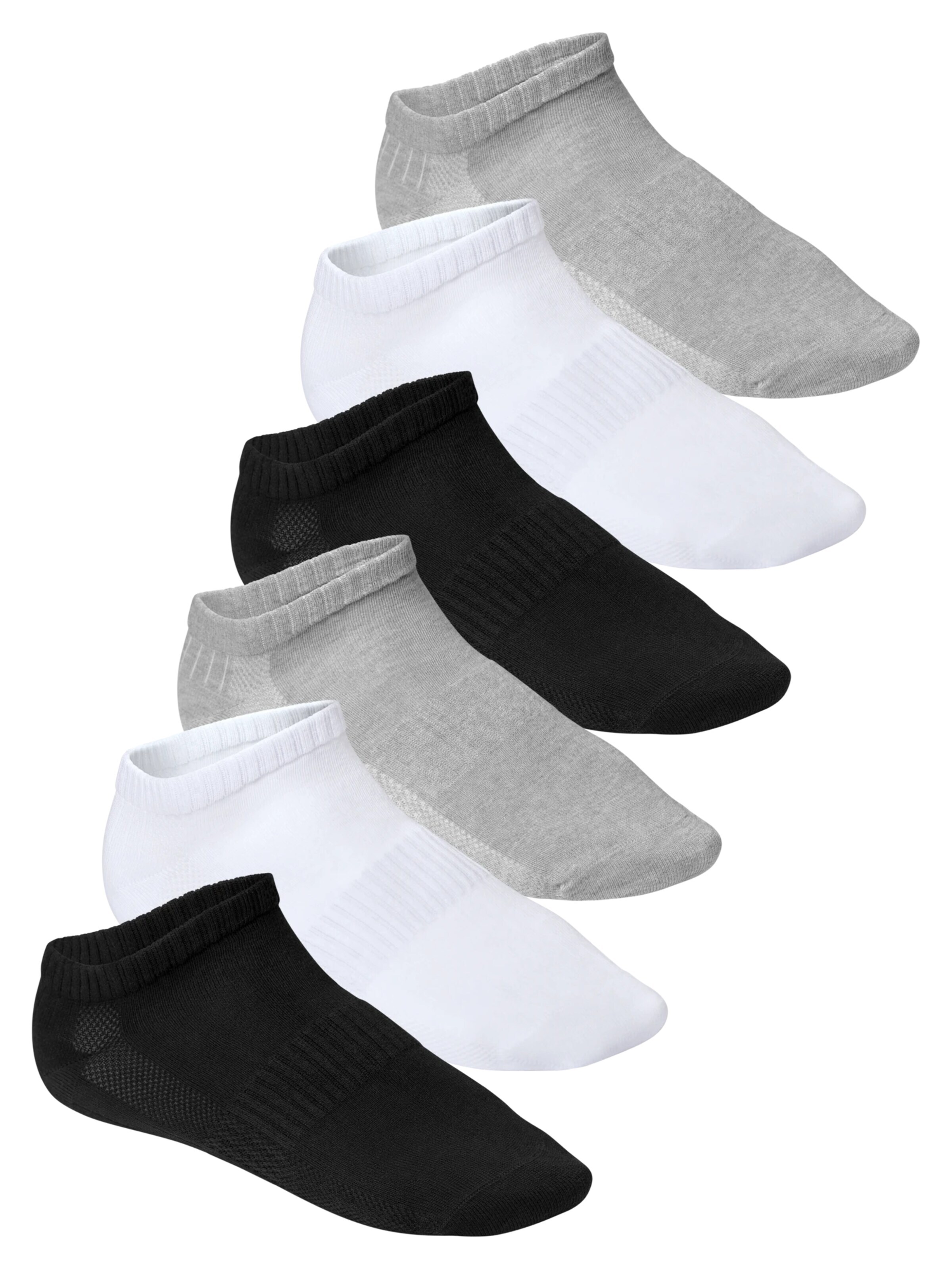 footstar Athletic Socks 'Perfect Fit' in Mixed colors: front
