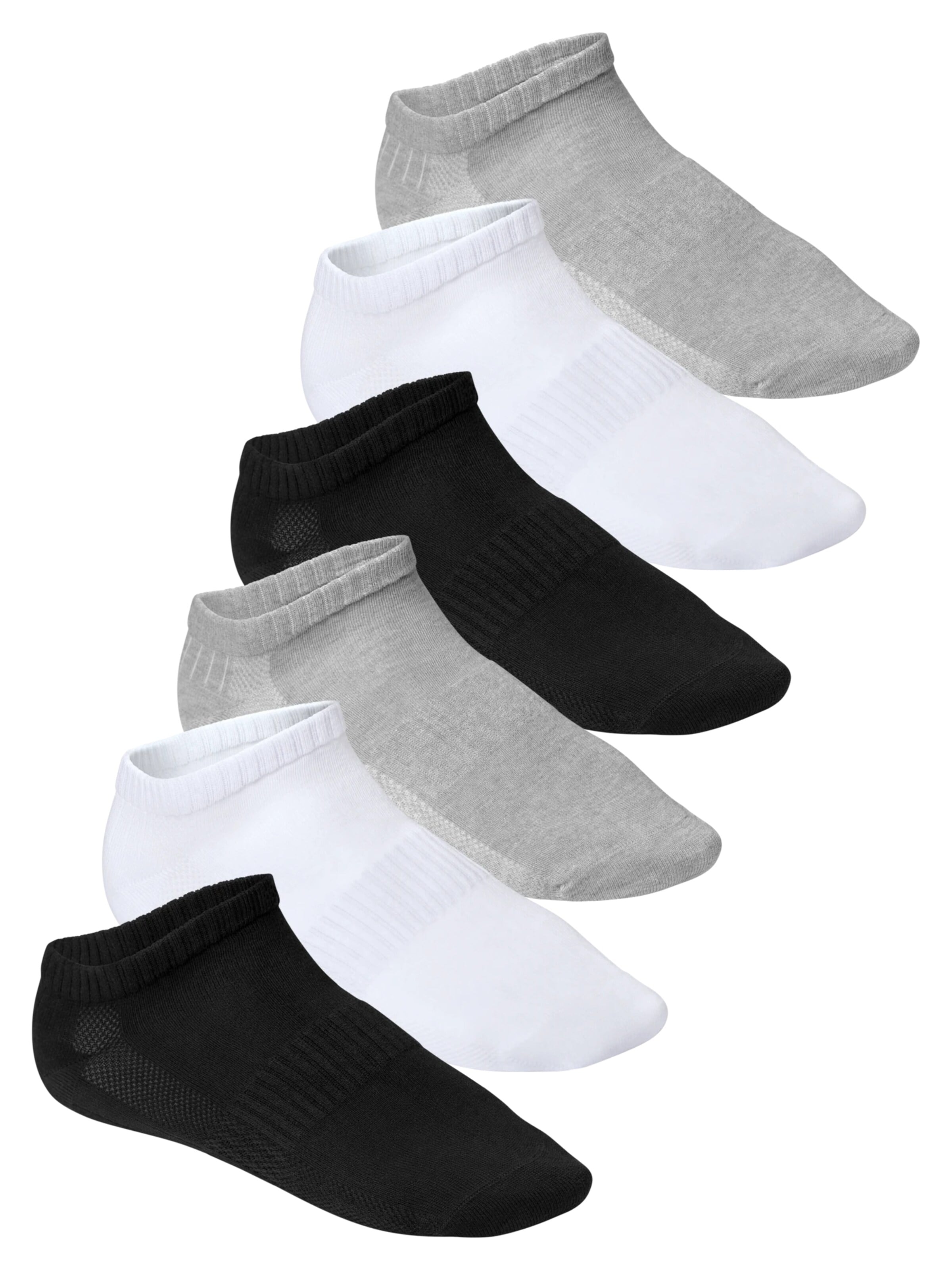 footstar Athletic Socks 'Perfect Fit' in Mixed colors: front