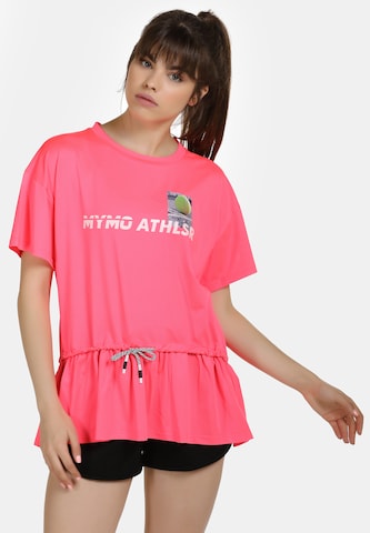 myMo ATHLSR Performance Shirt in Pink: front