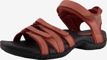 Sandales 'Tirra' TEVA en rouge : devant