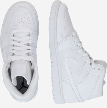 Baskets hautes 'AIR JORDAN 1' Jordan en blanc