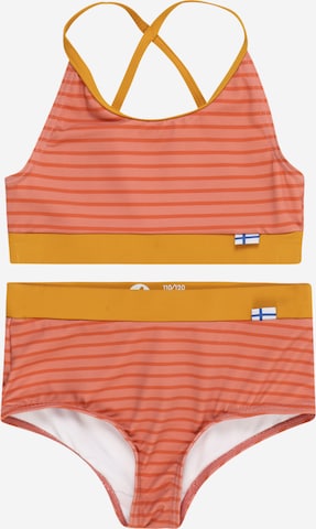 FINKID Bustier Bikini 'BIKINIT BEACH' in Orange: predná strana