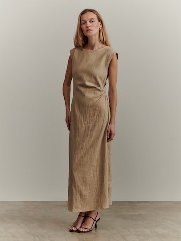 Abito 'Maxime' di ABOUT YOU x Marie von Behrens in beige: frontale