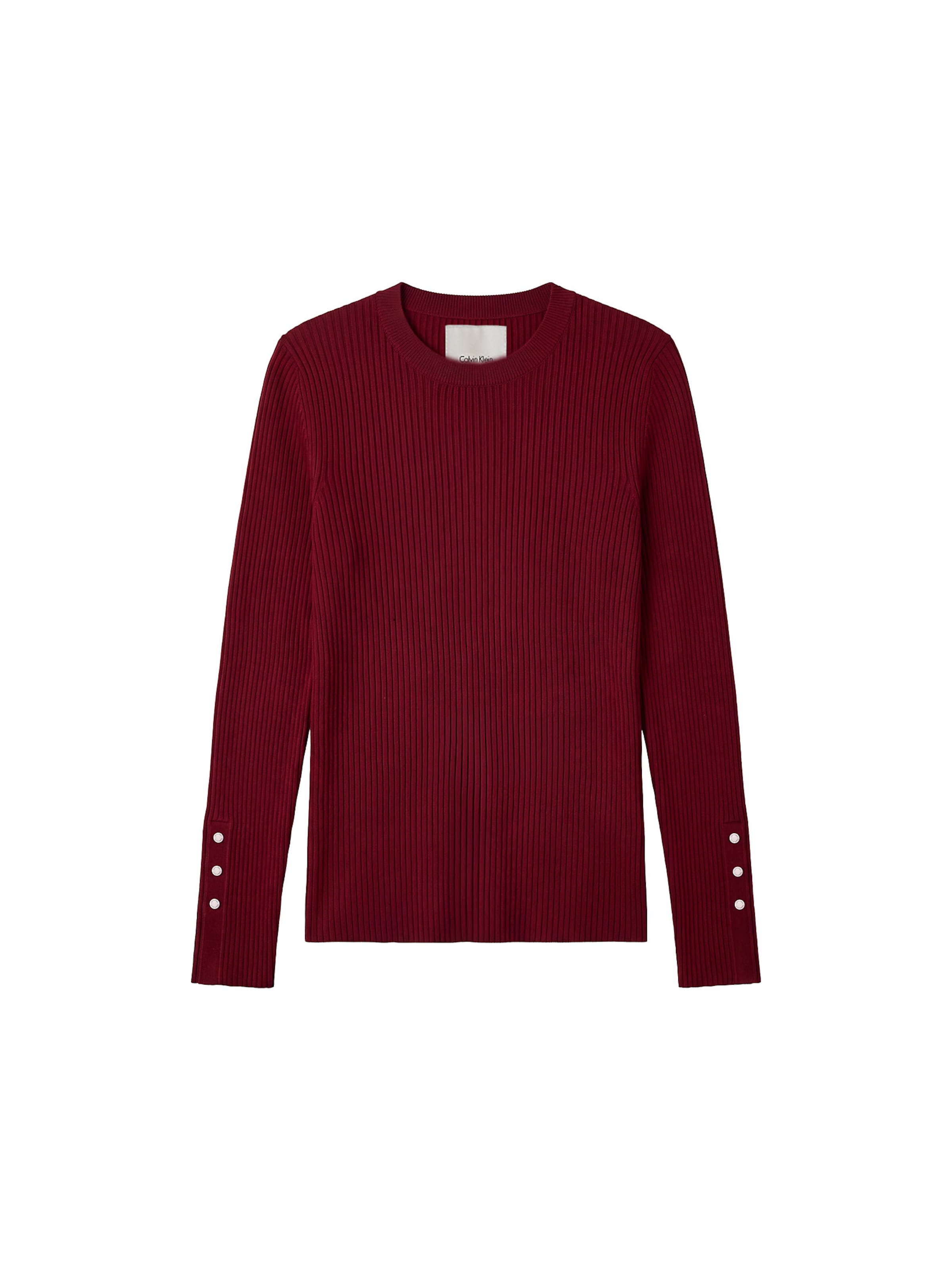 Calvin Klein Sweater in Red: front