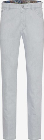 MEYER Slimfit Jeans in Grijs: voorkant