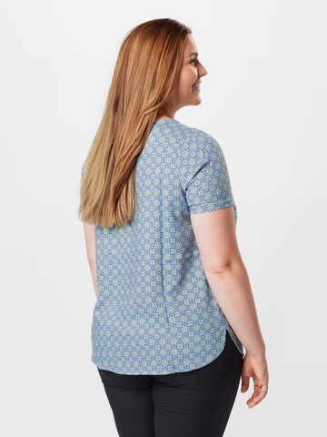 ONLY Carmakoma Shirt 'MILLE' in Blauw