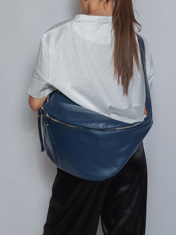 Marsupio 'Marsupio donna pelle dollaro Gave Lux - con zip e tracolla regolabile' di Chiara Ferretti in blu