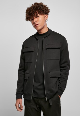 Giacca di felpa 'M65' di Urban Classics in nero: frontale