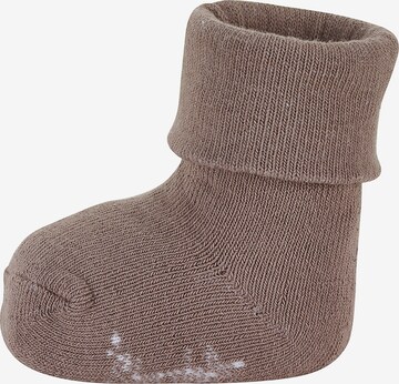 STERNTALER Socks 'Ringel' in Brown