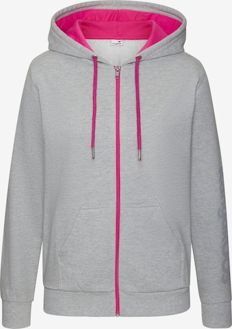 KangaROOS Sweatjacke in Grau: Vorderseite