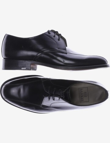 BARKER Flats & Loafers in 39 in Black: front
