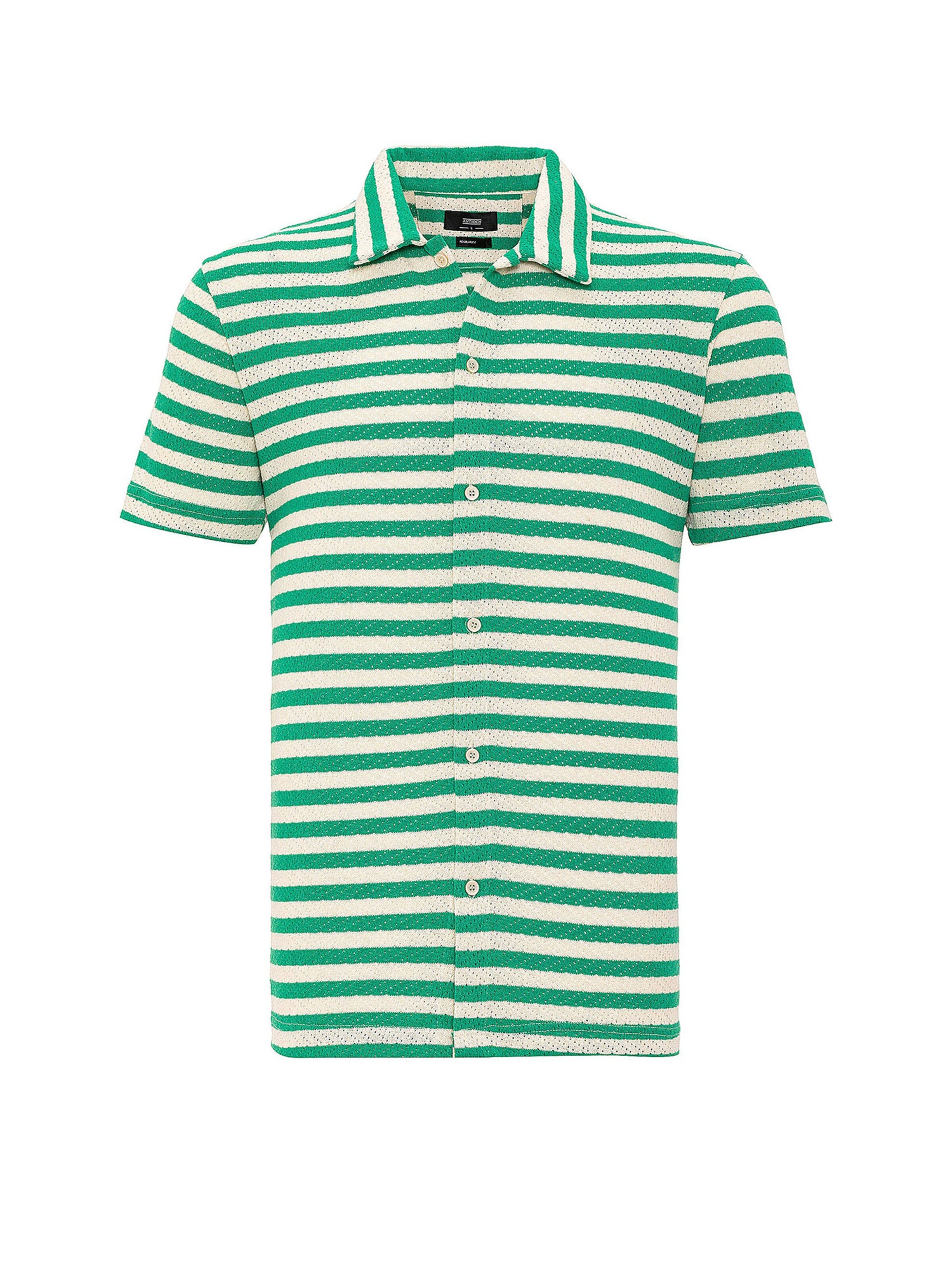 Regular fit Cămașă de la Antioch pe verde: față