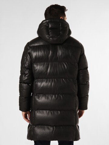 MILESTONE Wintermantel 'Piero' in Schwarz