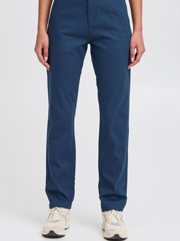 Oxmo - regular Pantalón chino ' VITANA ' en azul: frente
