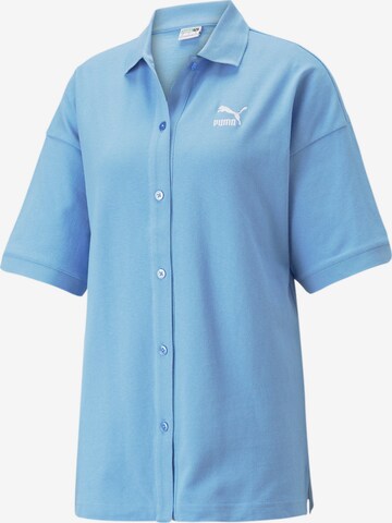 Camicia da donna di PUMA in blu: frontale