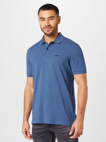 BOSS Black Poloshirt 'Pallas' in Blau: predná strana