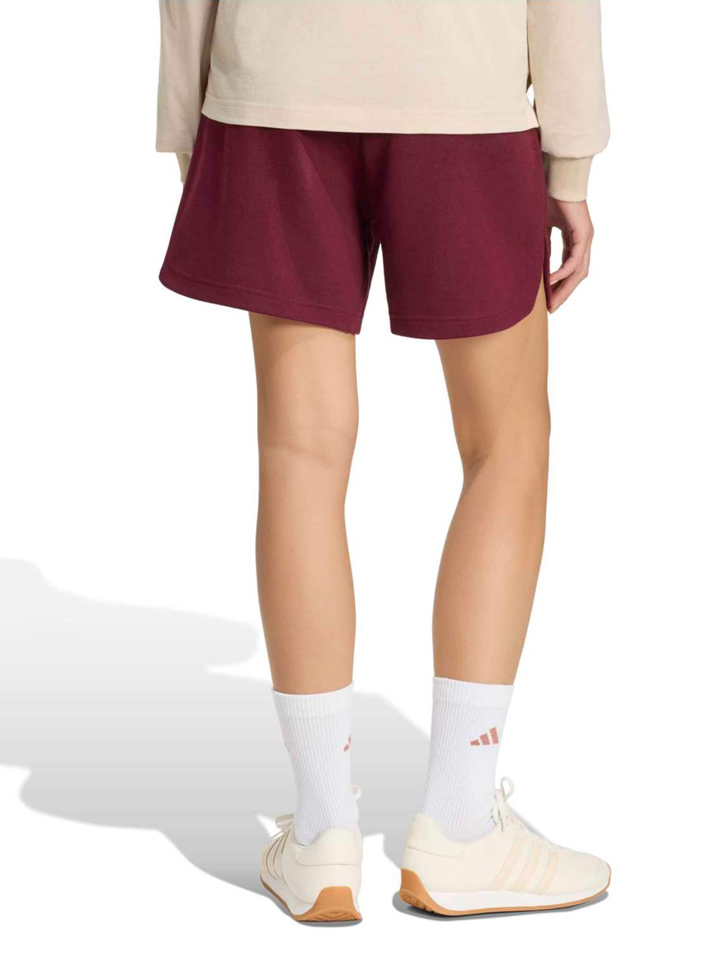 Loosefit Pantalon de sport 'Studio' ADIDAS SPORTSWEAR en rouge