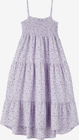 Robe 'Vinaya' NAME IT en violet : devant