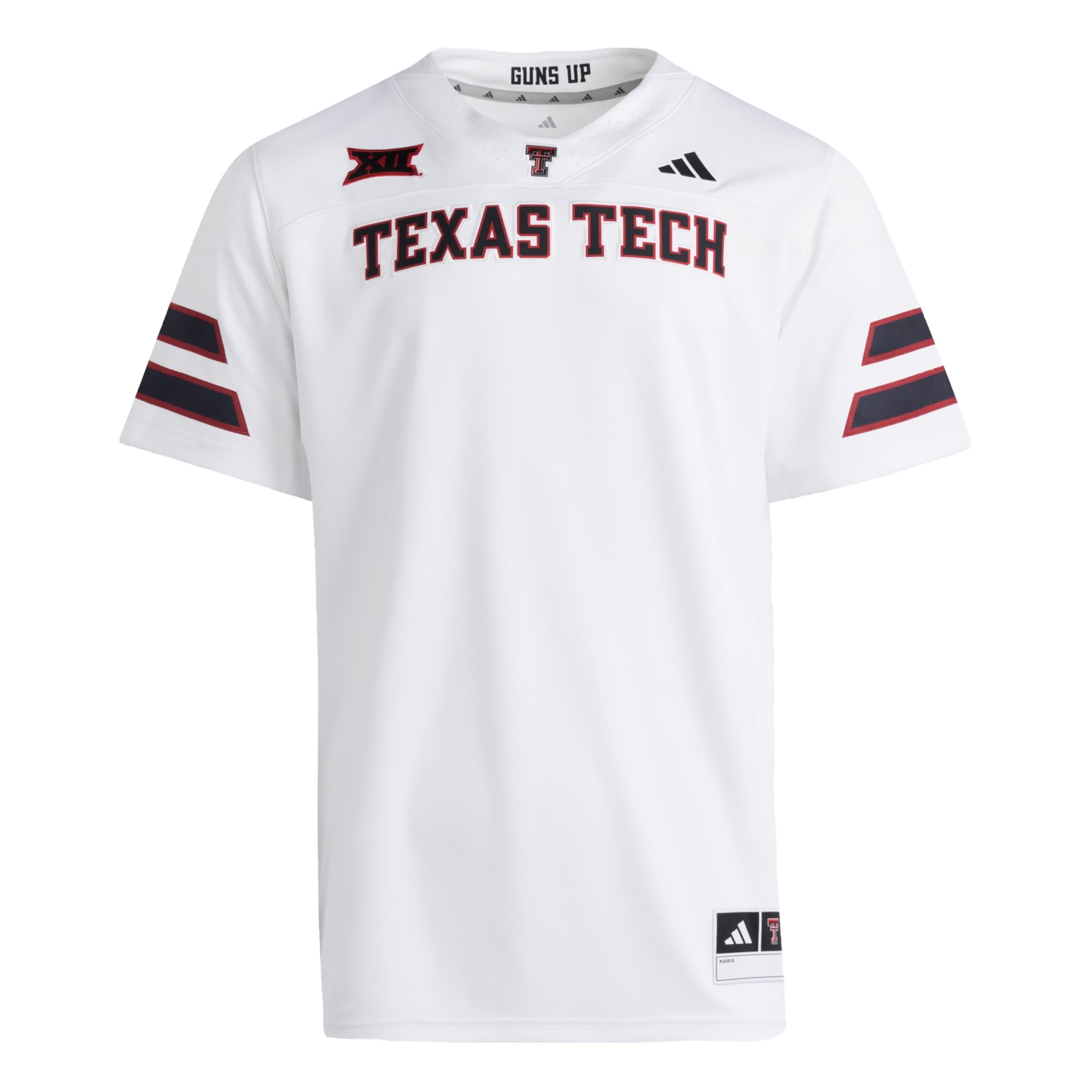 Maillot 'Premier Texas Tech' ADIDAS PERFORMANCE en blanc : devant