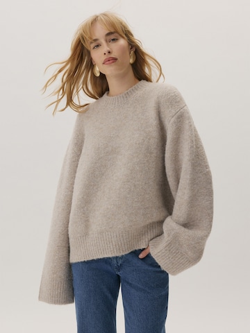 KAVAZI Pullover i beige: forside