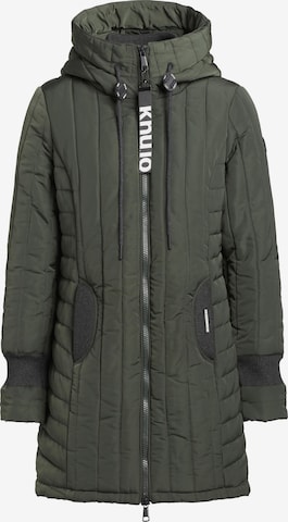 Manteau d’hiver khujo en vert : devant