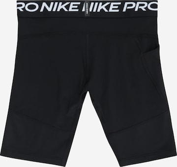 NIKESkinny Sportske hlače 'Pro' - crna boja
