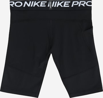 NIKE Skinny Sports trousers 'Pro' in Black