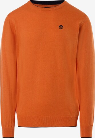 North Sails Sweater in Orange: front