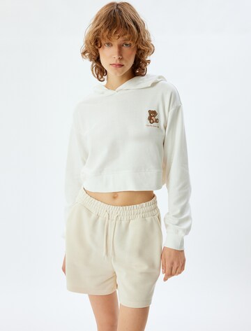 Koton Slaapshirt in Wit: voorkant