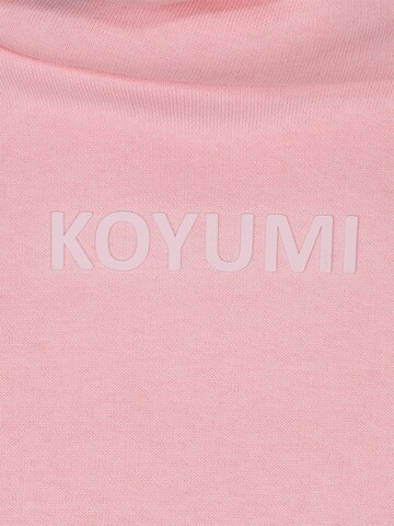 Koyumi Sweatshirt 'Break Your Neck' in Pink