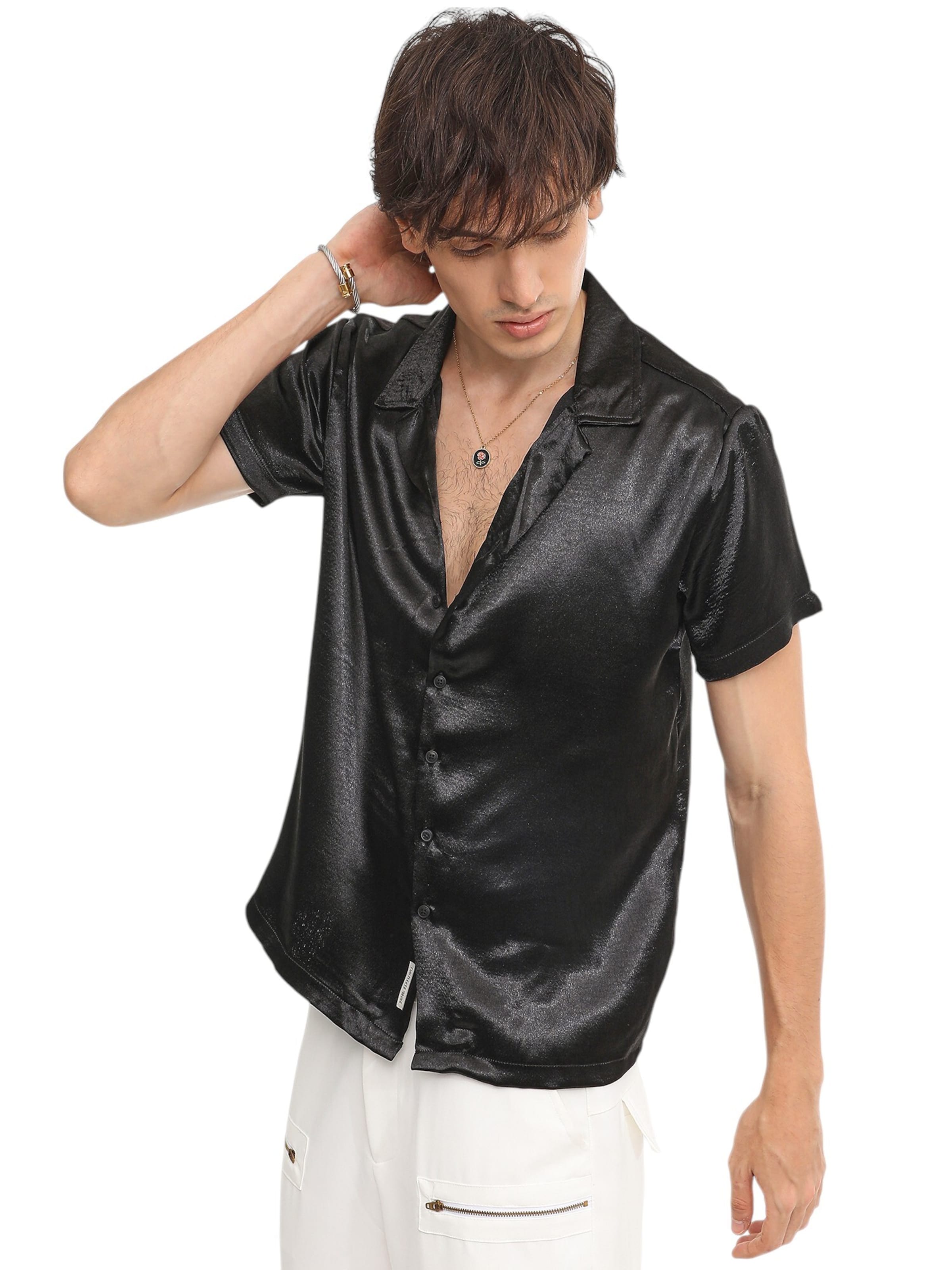 Campus Sutra Regular fit Ing ' Zelda ' - fekete